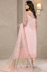 Afreen By Zarif Unstitched Embroidered 3 Piece Suit - ZRFAFRN6- French Rose- Formal Collection