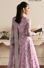 Siraya by Zarif Unstitched Embroidered Chiffon 3 Piece Suit - ZRFSRYF-09-HINAA- Wedding Collection