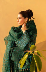 Regalia Formals By EmaanAdeel Unstitched Embroidered 3 Piece Suit - EARG25IN- IVYEN- Formal Collection