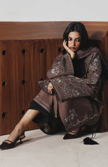Karandi AW Edit 1 by Jugnu Lahore Unstitched Embroidered Karandi 3 Piece Suit - JUGKRDW-Jabah - Winter Collection