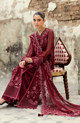 CHIFFON'25 By Qalamkar Unstitched Embroidered Suit 3 Piece -QLMCH25F06- Jayne- Festive Collection