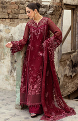 CHIFFON'25 By Qalamkar Unstitched Embroidered Suit 3 Piece -QLMCH25F06- Jayne- Festive Collection