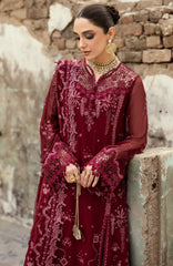 CHIFFON'25 By Qalamkar Unstitched Embroidered Suit 3 Piece -QLMCH25F06- Jayne- Festive Collection