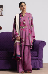 Coco Prints Vol-4 By Zara Shahjahan Unstitched Lawn Printed 3 Piece Suit - CCZSV4LP-9A- KATYA- Summer Collection