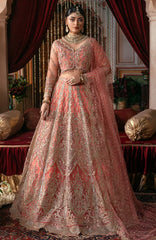 Noor- E- Naaz By Imrozia Unstitched Embroidered 3 Piece - IMRNZ25F50- Kushbu- Wedding Collection