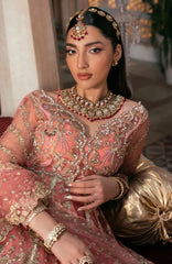 Noor- E- Naaz By Imrozia Unstitched Embroidered 3 Piece - IMRNZ25F50- Kushbu- Wedding Collection