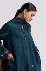 Coco Prints Vol-4 By Zara Shahjahan Unstitched Lawn Printed 3 Piece Suit - CCZSV4LP-10B- LEELA- Summer Collection