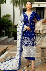 Chikankari By Zainab Chottani Unstitched Lawn Embroidered 3 Piece - ZC25CK-Lia 11B- Summer Collection