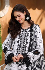 Lifestyle By Rang Rasiya Unstitched Lawn Printed 3 Piece Suit  - RRLSPL -Luna - Summer Collection