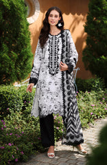 Lifestyle By Rang Rasiya Unstitched Lawn Printed 3 Piece Suit  - RRLSPL -Luna - Summer Collection
