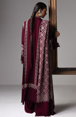 Saraab by Zara Shahjahan Unstitched Embroidered Marina 3 Piece Suit ZSJSRBW- MEHRAB - Winter Collection