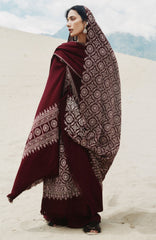 Saraab by Zara Shahjahan Unstitched Embroidered Marina 3 Piece Suit ZSJSRBW- MEHRAB - Winter Collection