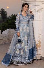 The Doll House By Hussain Rehar Unstitched Korean Silk Embroidered  3 Piece Suit -HRDLHF11-Mehtab-  Festive Collection