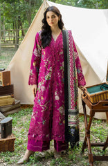 Wilderness by Elaf Unstitched Embroidered Pashmina Shawl  3 Piece Suit ELFWLDW- 7B- MULBERRY- Winter Collection