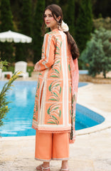 Lifestyle By Rang Rasiya Unstitched Lawn Printed 3 Piece Suit  - RRLSPL -Mellow - Summer Collection