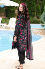 Lifestyle By Rang Rasiya Unstitched Lawn Printed 3 Piece Suit  - RRLSPL -Midnight- Summer Collection