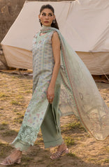 Premium Eid Edit By Rangrasiya Unstitched ALwn Embroidered 3 Piece - RRPREDT25L- Nadine -08- Summer Collection