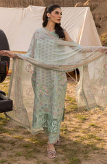 Premium Eid Edit By Rangrasiya Unstitched ALwn Embroidered 3 Piece - RRPREDT25L- Nadine -08- Summer Collection