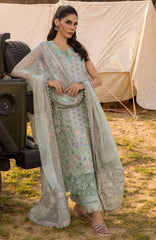 Premium Eid Edit By Rangrasiya Unstitched ALwn Embroidered 3 Piece - RRPREDT25L- Nadine -08- Summer Collection
