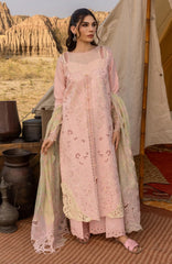 Premium Eid Edit By Rangrasiya Unstitched ALwn Embroidered 3 Piece - RRPREDT25L- Nehal -01- Summer Collection