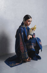 Karandi AW Edit 1 by Jugnu Lahore Unstitched Embroidered Karandi 3 Piece Suit - JUGKRDW-Nehri - Winter Collection
