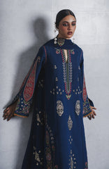 Karandi AW Edit 1 by Jugnu Lahore Unstitched Embroidered Karandi 3 Piece Suit - JUGKRDW-Nehri - Winter Collection