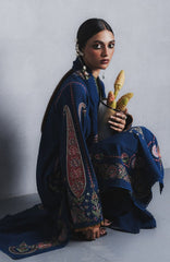 Karandi AW Edit 1 by Jugnu Lahore Unstitched Embroidered Karandi 3 Piece Suit - JUGKRDW-Nehri - Winter Collection