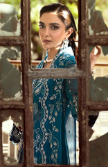 CHIFFON'25 By Qalamkar Unstitched Embroidered Suit 3 Piece -QLMCH25F04- Neesa- Festive Collection
