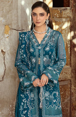 CHIFFON'25 By Qalamkar Unstitched Embroidered Suit 3 Piece -QLMCH25F04- Neesa- Festive Collection