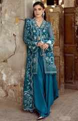CHIFFON'25 By Qalamkar Unstitched Embroidered Suit 3 Piece -QLMCH25F04- Neesa- Festive Collection
