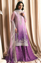 Siraya by Zarif Unstitched Embroidered Chiffon 3 Piece Suit - ZRFSRYF-02-NIGAH- Wedding Collection