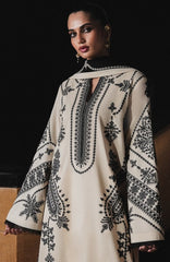 Karandi AW Edit 1 by Jugnu Lahore Unstitched Embroidered Karandi 3 Piece Suit - JUGKRDW-Nigah - Winter Collection