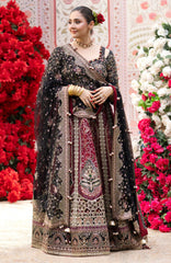 Jhoomro By Nureh Unstitched  Embroidered Organza 3 Piece - NRJHMF95 -   Formal Collection