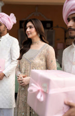 Jhoomro By Nureh Unstitched  Embroidered Organza 3 Piece - NRJHMF96 -   Formal Collection