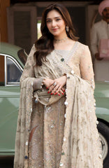 Jhoomro By Nureh Unstitched  Embroidered Organza 3 Piece - NRJHMF96 -   Formal Collection