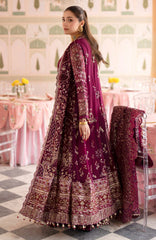 Jhoomro By Nureh Unstitched  Embroidered Organza 3 Piece - NRJHMF97 -   Formal Collection