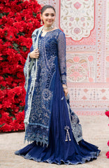 Jhoomro By Nureh Unstitched  Embroidered Organza 3 Piece - NRJHMF99 -   Formal Collection