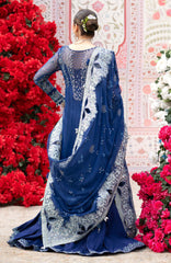 Jhoomro By Nureh Unstitched  Embroidered Organza 3 Piece - NRJHMF99 -   Formal Collection