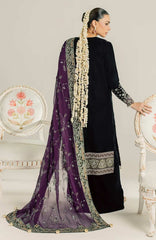 Maya by Nureh Unstitched Embroidered Velvet 3 Piece Suit - NRMYAV-136- Wedding Collection