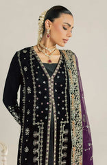 Maya by Nureh Unstitched Embroidered Velvet 3 Piece Suit - NRMYAV-136- Wedding Collection
