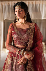 Dastan-E-Ishq By AJR Coutre Unstitched Embroidered Suit 3 Piece -AJRDSQ25F4-  Parizad- Festive Collection