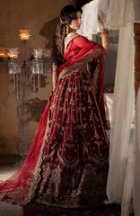 Dastan-E-Ishq By AJR Coutre Unstitched Embroidered Suit 3 Piece -AJRDSQ25F4-  Parizad- Festive Collection