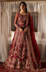 Dastan-E-Ishq By AJR Coutre Unstitched Embroidered Suit 3 Piece -AJRDSQ25F4-  Parizad- Festive Collection