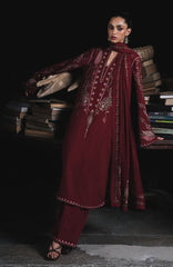 Karandi AW Edit 1 by Jugnu Lahore Unstitched Embroidered Karandi 3 Piece Suit - JUGKRDW-Parul - Winter Collection