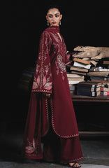 Karandi AW Edit 1 by Jugnu Lahore Unstitched Embroidered Karandi 3 Piece Suit - JUGKRDW-Parul - Winter Collection