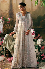 La Fuschia By Afrozeh Unstitched Embroidred Organza 3 Piece Suit  - AFRLAF - Queen - Formal Collection