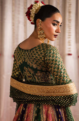 Jhil Mill By Maria Osama Khan Unstitched Hand Embroidered 3 Piece - MOKJM25F-Rangrez- Wedding Collection