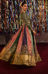 Jhil Mill By Maria Osama Khan Unstitched Hand Embroidered 3 Piece - MOKJM25F-Rangrez- Wedding Collection