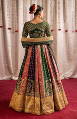 Jhil Mill By Maria Osama Khan Unstitched Hand Embroidered 3 Piece - MOKJM25F-Rangrez- Wedding Collection