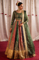 Jhil Mill By Maria Osama Khan Unstitched Hand Embroidered 3 Piece - MOKJM25F-Rangrez- Wedding Collection